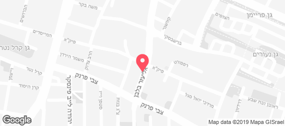 מלך החומוס האסלי - מפה