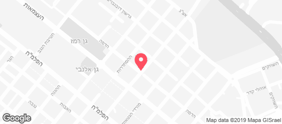 גלידה באר שבע - מפה