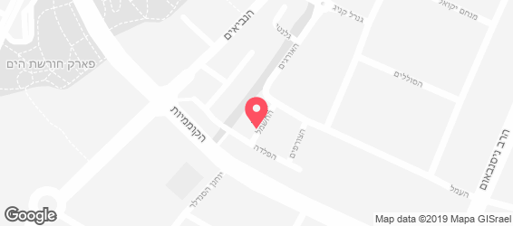 קייטרינג חנניה בע"מ - מפה