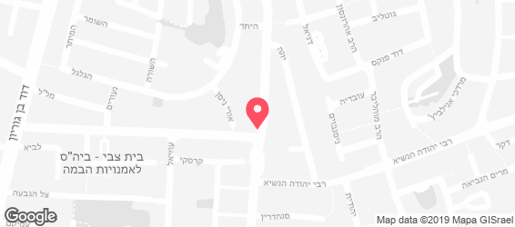 פיצה 1+1  - מפה