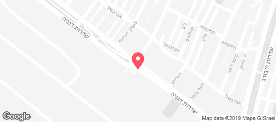 פיצה פדאל - מפה