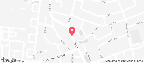 פיצת המושבה - מפה