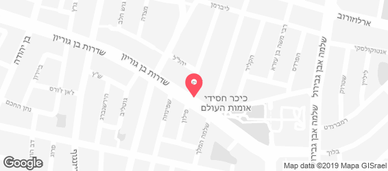 רגע קפה - מפה