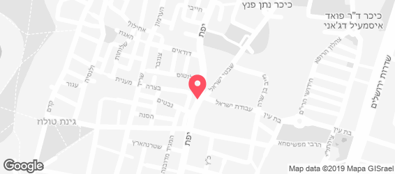 בא לי טוסט - מפה