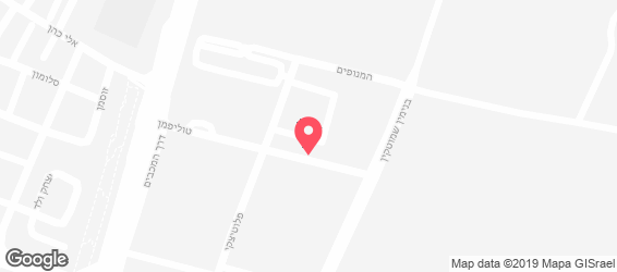 החסידה הלבנה - מפה