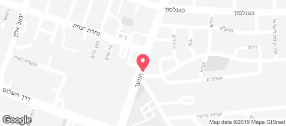 מדנס פיצה - מפה
