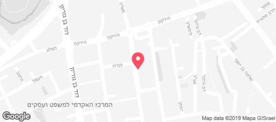"המסעדה היהודית" - מפה