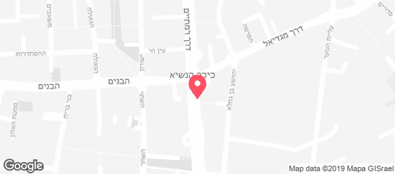 סביח השרון - מפה