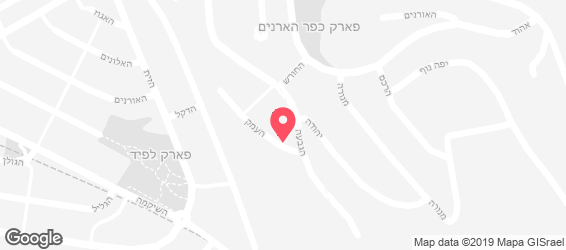 סימונה-קייטרינג ואירועים - מפה
