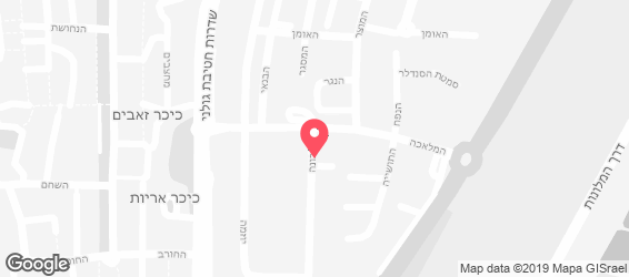 המזנון של ישראל - מפה