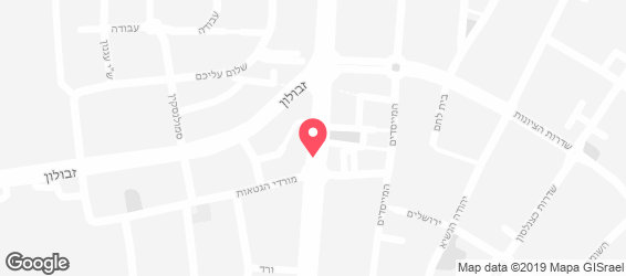 הקייטרינג של יפה - מפה