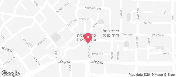 חומוס אסף - מפה