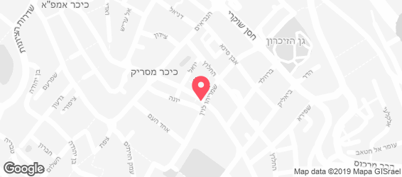 העוגה - מפה
