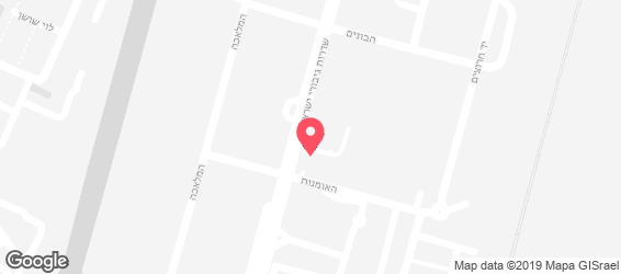 יו-גה סושי בר - מפה