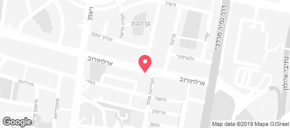קפה הנרייטה - מפה