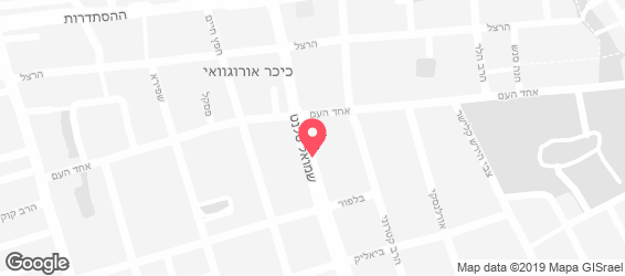הניחוח היהודי שרותי קייטרינג - מפה