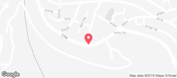 בורגרס בר  - מפה