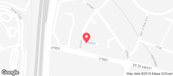שובע בר בע"מ - מפה