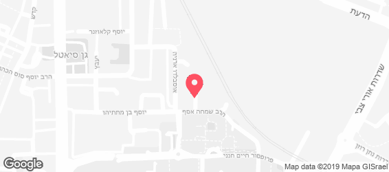 קייטרינג וניל וקינמון - מפה