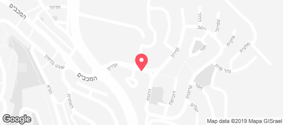 מגש הפיצה - מפה