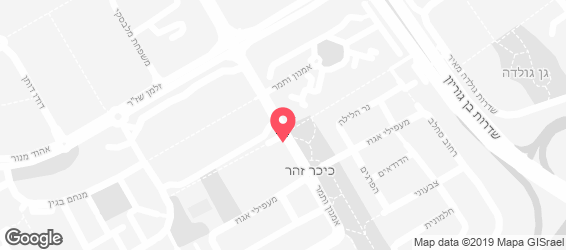 פיצה דומינו - מפה