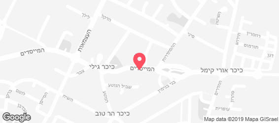 פיצה VIP - מפה