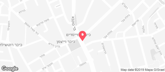 מנצ'יס פיצה - מפה