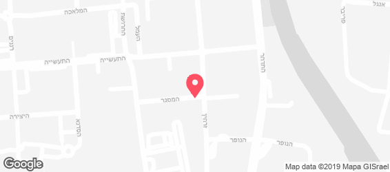 שניצל בר בריא - מפה