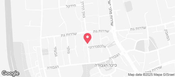 פיצל'ה קריית גת - מפה