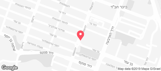 מזליקה - מפה