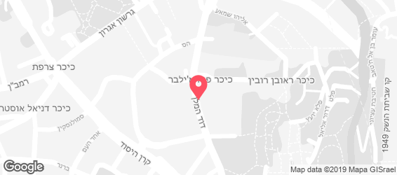 גן המלך - מפה
