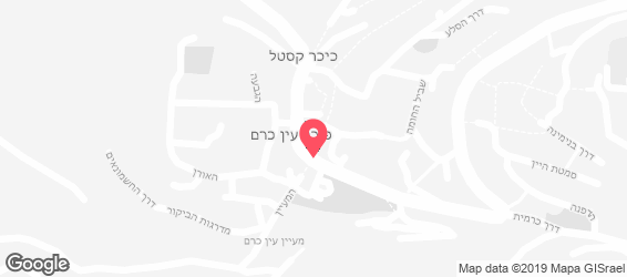 בית השוקלד-מבית עין כרם המתוקה - מפה
