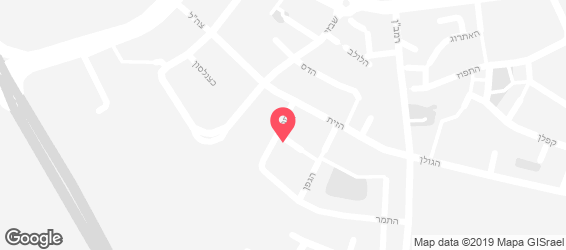 המטבח התימני של עוזרי - מפה