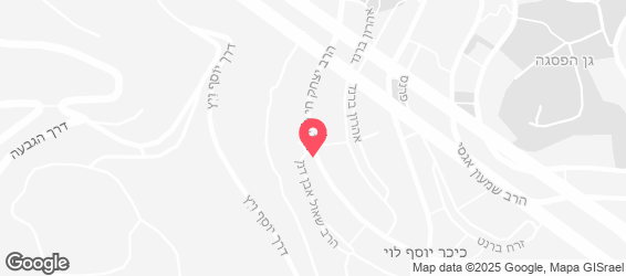 פיצה ירושלים 2 - מפה