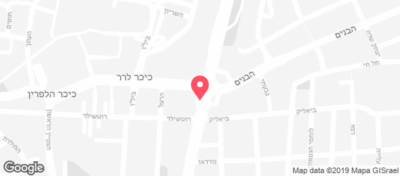 פיצה האט  - מפה