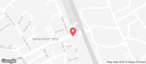 פיצה בר - מפה