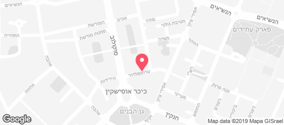 רוברט סילברמן שף - מפה