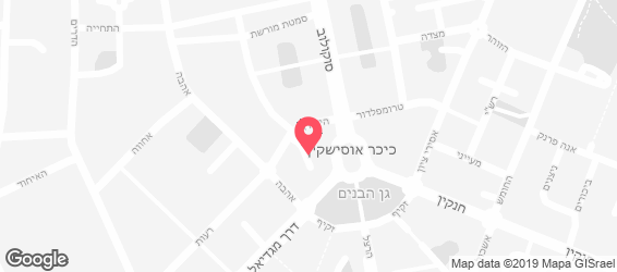 שווארמה בכיכר - מפה