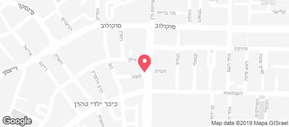 השווארמה של חיים - מפה