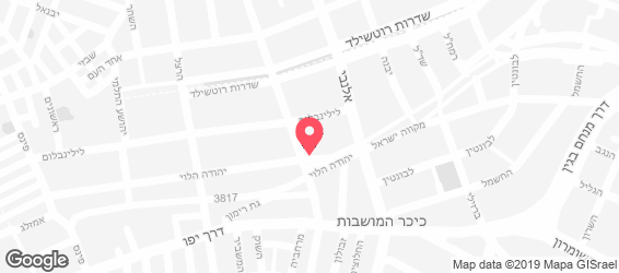 מסעדת התימני - מפה