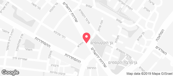 פינת הצלע חולון - מפה
