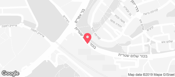 טי בר - מפה