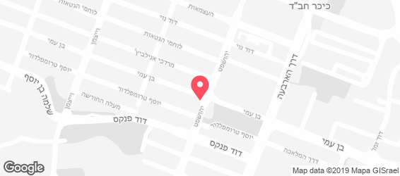 פיצה דומינו - מפה
