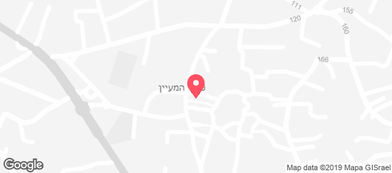 מסעדת אבו מאהר - מפה