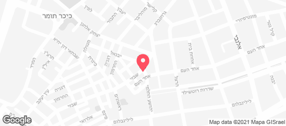נווה צדק מקום של בשר - מפה