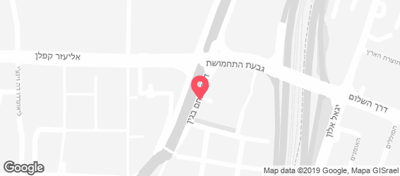 פלאפל ג'ינה - מפה