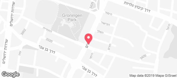 פלאפל ג'ינה - מפה