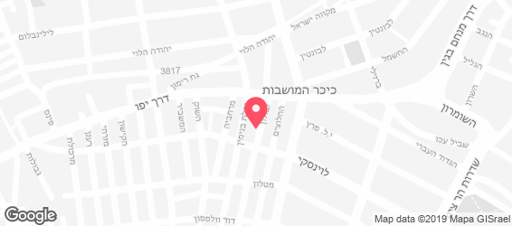 אומנות האירוח - הפקה,אוכל ועיצוב - מפה