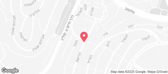 קפה אביחיל  - מפה
