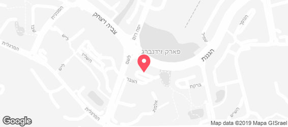 בורגרס בר, גילה - מפה בורגרס בר, גילה - מפה